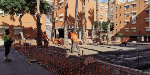 La rehabilitación de la urbanización La Paz en Agüimes mejorará la eficiencia energética de 208 hogares