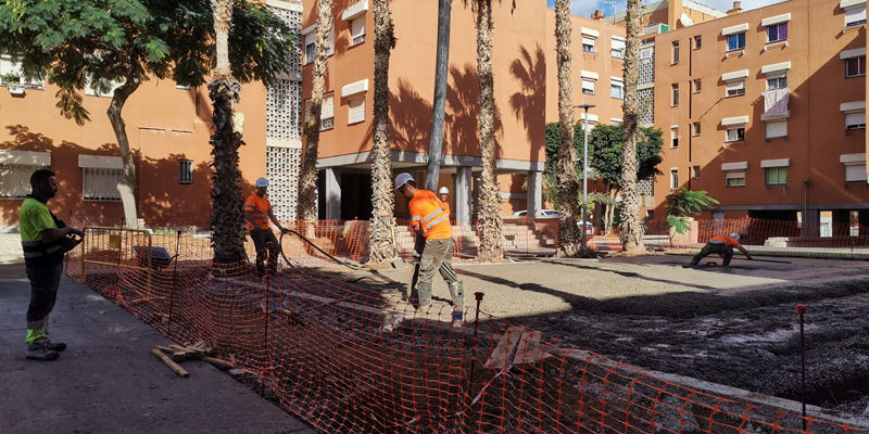 La rehabilitación de la Urbanización La Paz contará con el apoyo adicional del Cabildo.