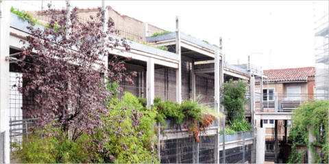 El jardín vertical de Delicias en Zaragoza se transformará en un bosque con tecnologías avanzadas