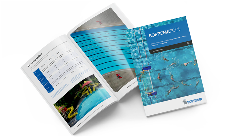 SOPREMA lanza su nuevo catálogo SOPREMAPOOL, una solución completa y versátil para la impermeabilización y el diseño de piscinas públicas, deportivas y recreativas.