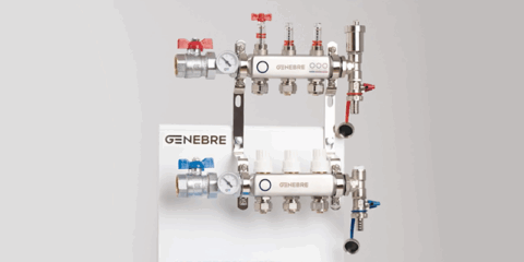 Los colectores de suelo radiante de Genebre mejoran el control y la eficiencia de la temperatura