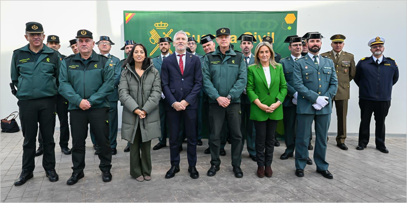 Inaugurado el nuevo cuartel de la Guardia Civil en Caudete, un edificio de consumo de energía casi nulo