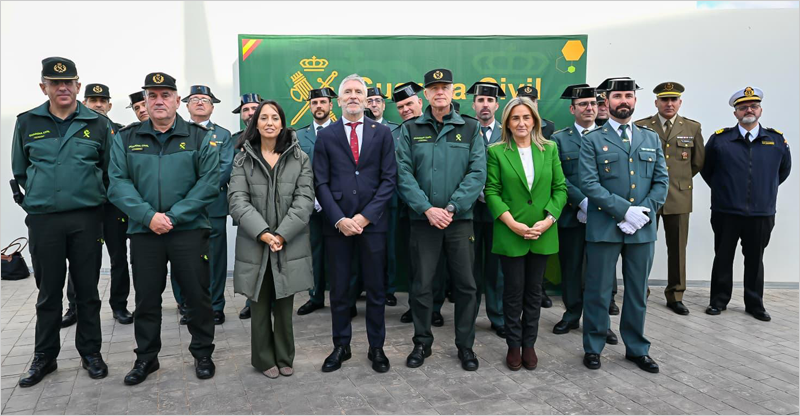 Inaugurado el nuevo cuartel de la Guardia Civil en Caudete, un edificio de consumo de energía casi nulo