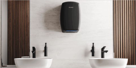 NEO, el secamanos de Genwec para espacios públicos que ofrece eficiencia, higiene y durabilidad