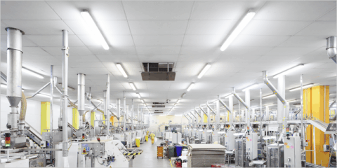 Las soluciones acústicas de Saint‑Gobain Ecophon reducen el ruido en una planta industrial polaca