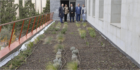 La UCLM renaturaliza su Campus de Ciudad Real con una cubierta verde experimental y un corredor ecológico