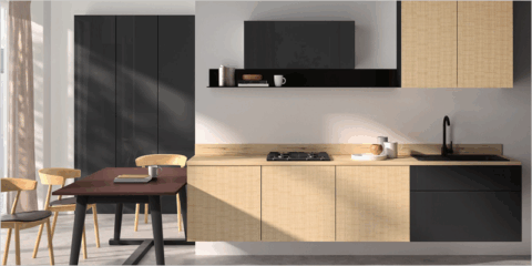 La oferta de superficies decorativas de Finsa combina acabados en brillo y mate para todo tipo de proyectos