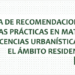 Nueva guía para simplificar y agilizar la tramitación de licencias urbanísticas en el ámbito residencial