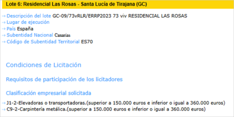 Abierta la licitación para la rehabilitación de 73 inmuebles en Santa Lucía de Tirajana