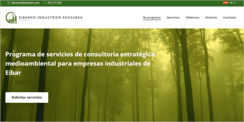 Las empresas industriales de Eibar dispondrán de servicios gratuitos de sostenibilidad y eficiencia energética