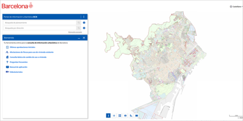 Sesión práctica del COAC para utilizar el Portal de Información Urbanística de Barcelona