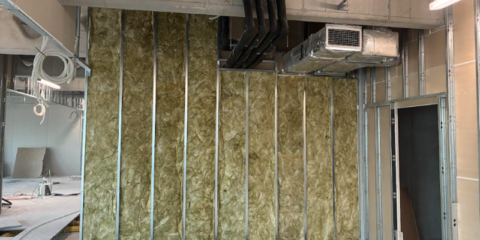 Terra Fit 34 de 450 mm, la solución aislante de Ursa para sistemas de tabiquería con placas de yeso