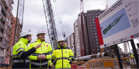 La construcción industrializada acelera las obras del intercambiador de Conde de Casal en Madrid