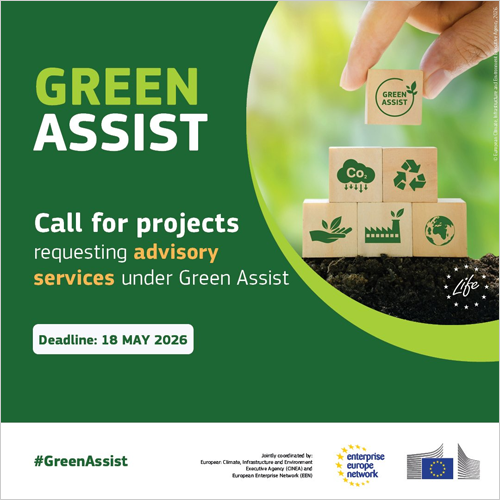 Convocatoria de proyectos para reforzar inversiones verdes en el marco de Green Assist