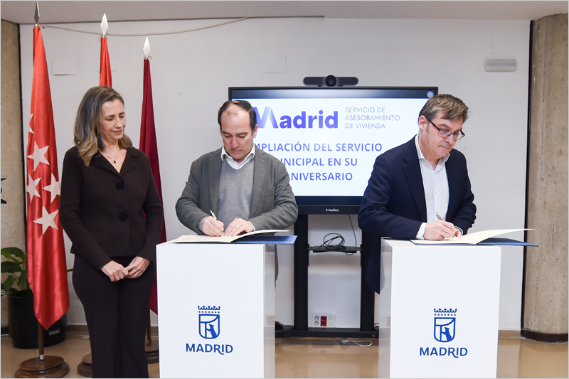 El Servicio de Asesoramiento de Vivienda de Madrid integra ahora el Plan Reside y el Plan Azoteas Verdes