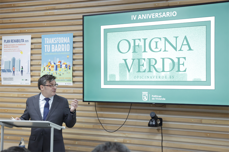 La Oficina Verde de Madrid atiende más de 6.500 consultas sobre rehabilitación energética y normativa