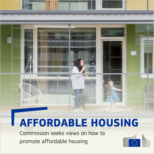 La Comisión Europea lanza una consulta ciudadana y un cuestionario sobre la Ley de Vivienda Asequible 