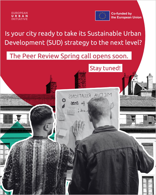 La Iniciativa Urbana Europea lanza una convocatoria sobre estrategias de desarrollo urbano sostenible