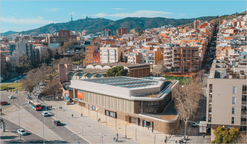 El nuevo Mercado de Montserrat en Barcelona apuesta por la sostenibilidad y la eficiencia energética