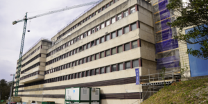 En marcha la rehabilitación integral de la envolvente térmica del edificio Materno-Infantil del Hospital Universitario Donostia