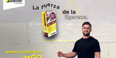 Nuevo mortero ultraligero de Saint-Gobain Weber para colocación cerámica con tecnología erGO