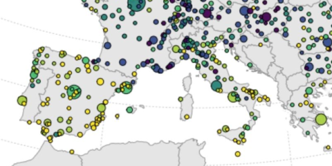 Un estudio en 862 ciudades europeas revela la falta de acceso adecuado a espacios verdes
