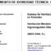 Documento de Idoneidad Técnica (DIT) nº 597R/23 de Siber
