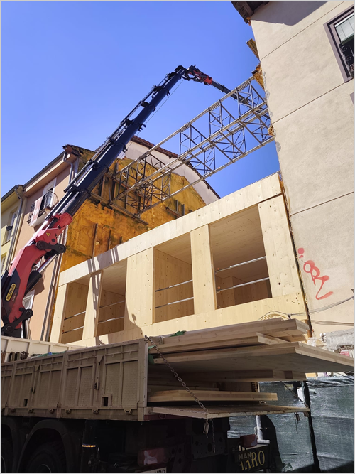 El futuro edificio de Nueva Dentro 21-23 en Vitoria-Gasteiz apuesta por la madera y la construcción sostenible
