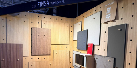 Las novedades del área Finsa Design se muestran en las tres ediciones de Architect@Work