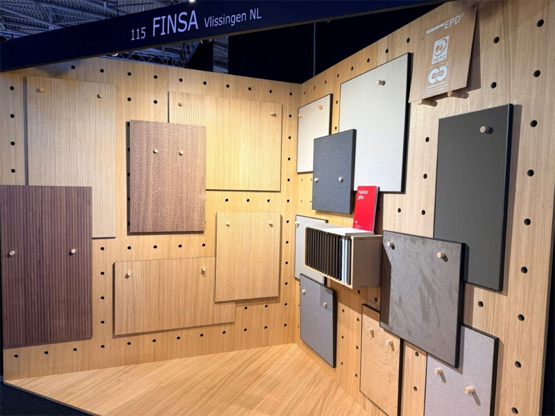 Las novedades del área Finsa Design se muestran en las tres ediciones de Architect@Work