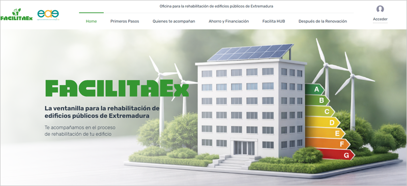 Nueva oficina de asesoramiento para impulsar la rehabilitación energética en Extremadura