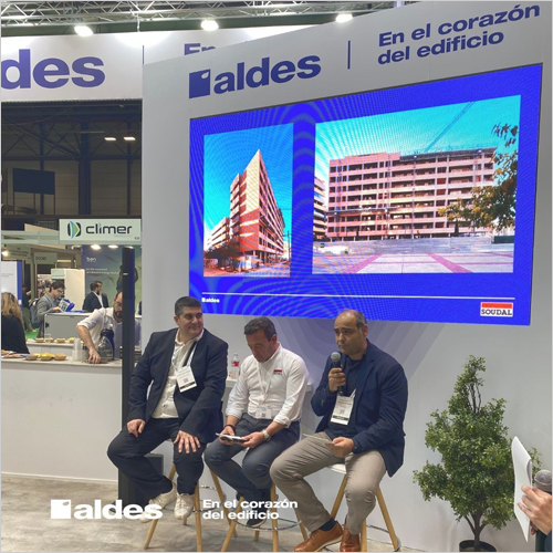 Aldes mejora la calidad del aire interior en naves industriales en Reconstrucción 2026