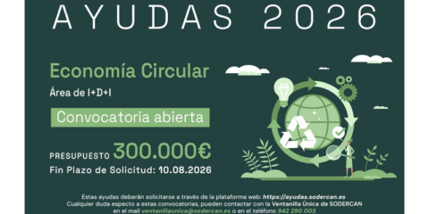 Ayudas para proyectos de I+D en economía circular en la industria de Cantabria