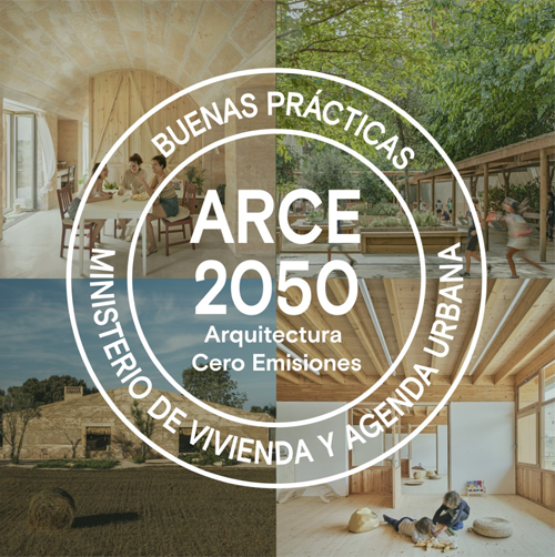 Convocatoria del Sello ARCE 2050 para reconocer buenas prácticas en la descarbonización del parque edificado