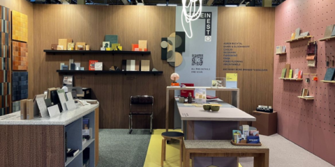 Finsa presenta sus nuevas superficies decorativas para interiorismo en Design District 2026