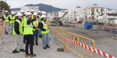 El Grupo Cyclus impulsa el talento joven en el sector de la construcción con visitas formativas a sus obras