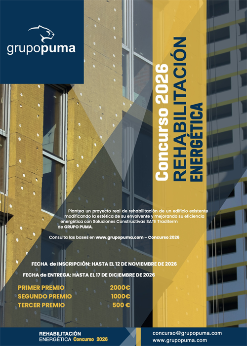 Grupo Puma busca las mejores ideas para transformar edificios con su concurso 'Rehabilitación Energética'