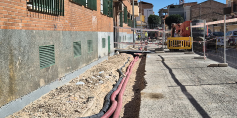 Avanzan las obras de rehabilitación energética y regeneración urbana de Javalí Nuevo en Murcia