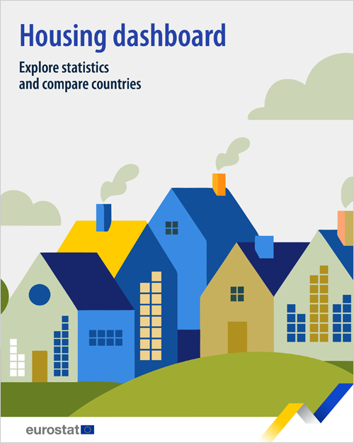 El nuevo panel de control de Eurostat ofrece datos actualizados en áreas relacionadas con la vivienda