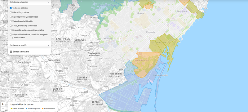 Barcelona activa el Plan de Barrios singular de la Marina para guiar su transformación urbana hasta 2035