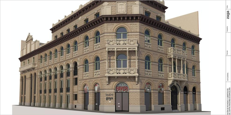 La rehabilitación de las cubiertas y fachadas del Centro Aragonés de Barcelona sale a licitación