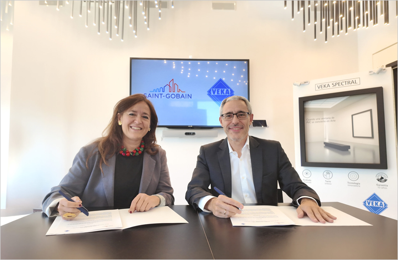 Alianza entre Saint-Gobain Glass y VEKA para ventanas más eficientes con información ambiental verificable