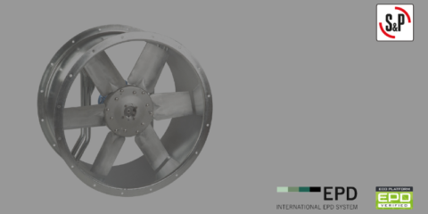 Soler & Palau publica una nueva declaración ambiental para sus ventiladores TGT y THGT