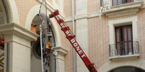 Los nuevos cerramientos de vidrio en la sede del TSJCV contribuirán a reducir el consumo energético