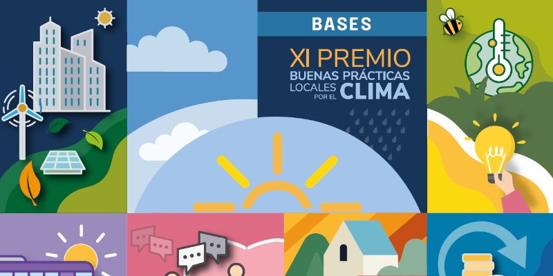 cartel XI Edición del Premio a las Buenas Prácticas Locales por el Clima