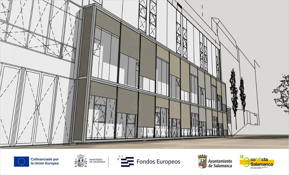 Licitación para la mejora energética y confort térmico del centro municipal ‘El Charro’ de Salamanca