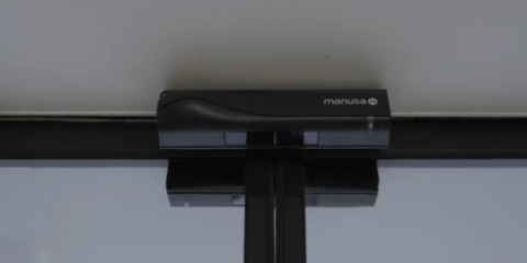 Puerta automática corredera estándar de Manusa