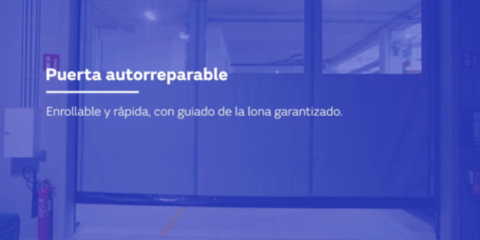 Puerta rápida autorreparable de Manusa