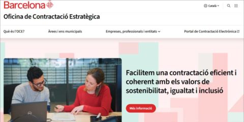 La Oficina de Contratación Estratégica de Barcelona impulsará la contratación pública sostenible