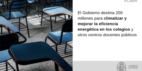 El PREE Docente movilizará 200 millones para la rehabilitación energética de colegios públicos